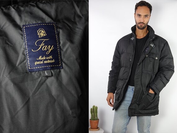 Puffer Jacket Down Jacket Fay Puffer Jacket 90s Pu