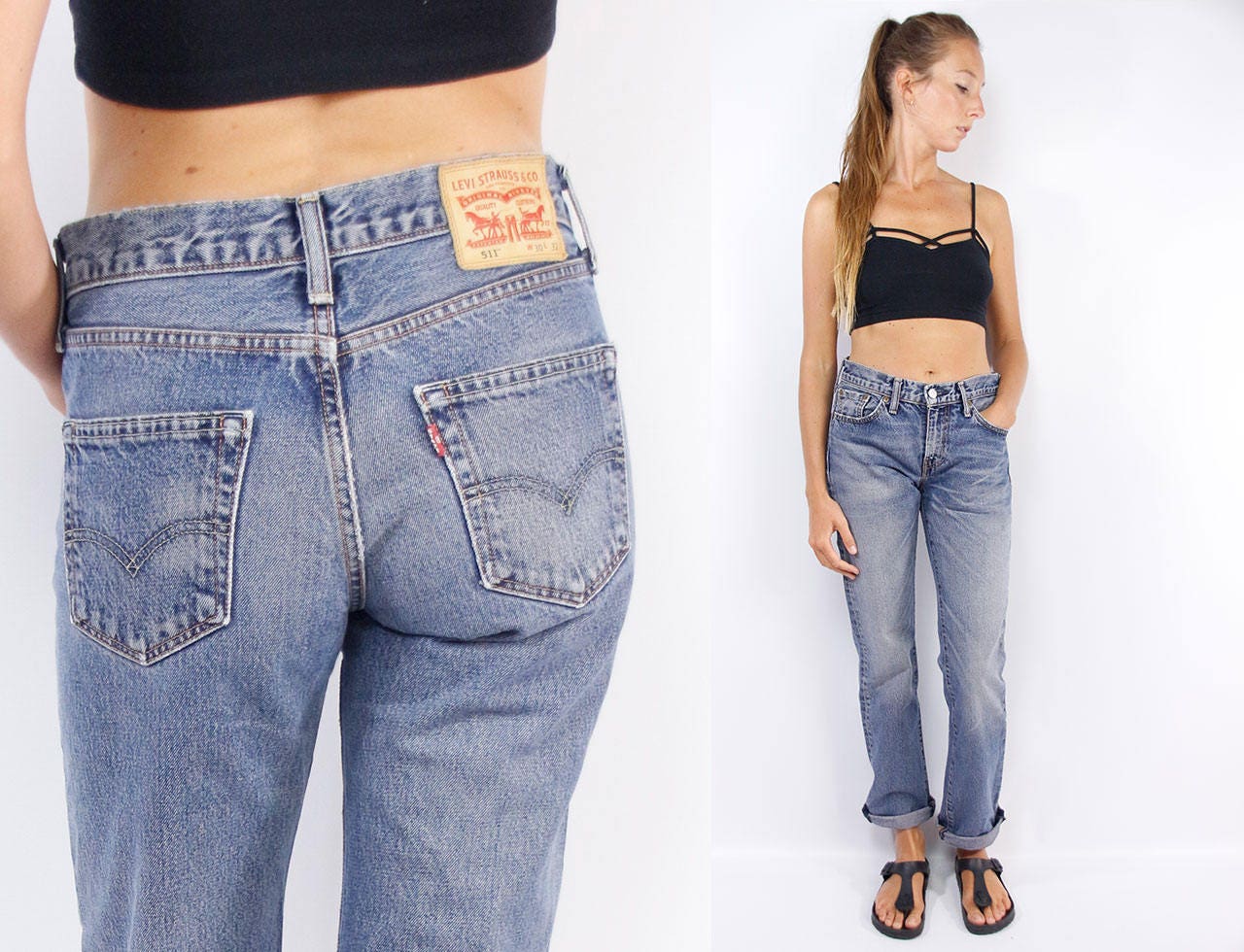 levis high waist mom jeans