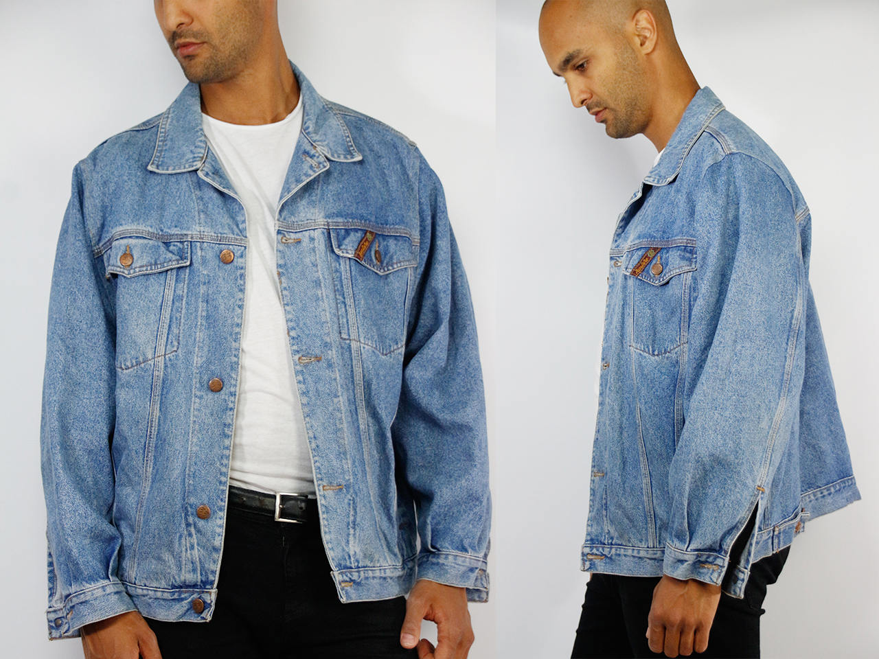 denim jacket men oversized
