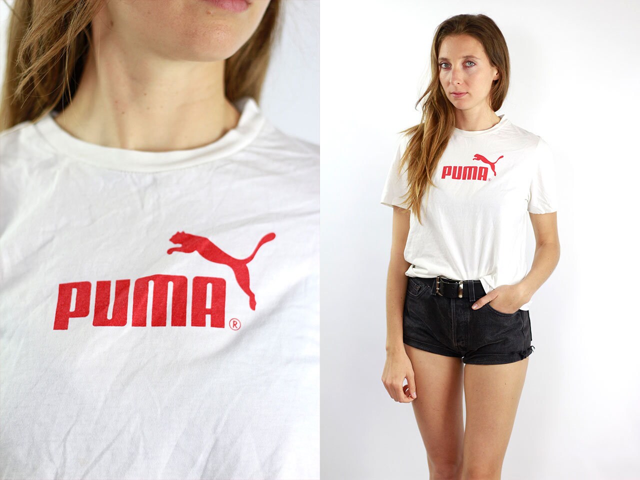 puma t shirt vintage