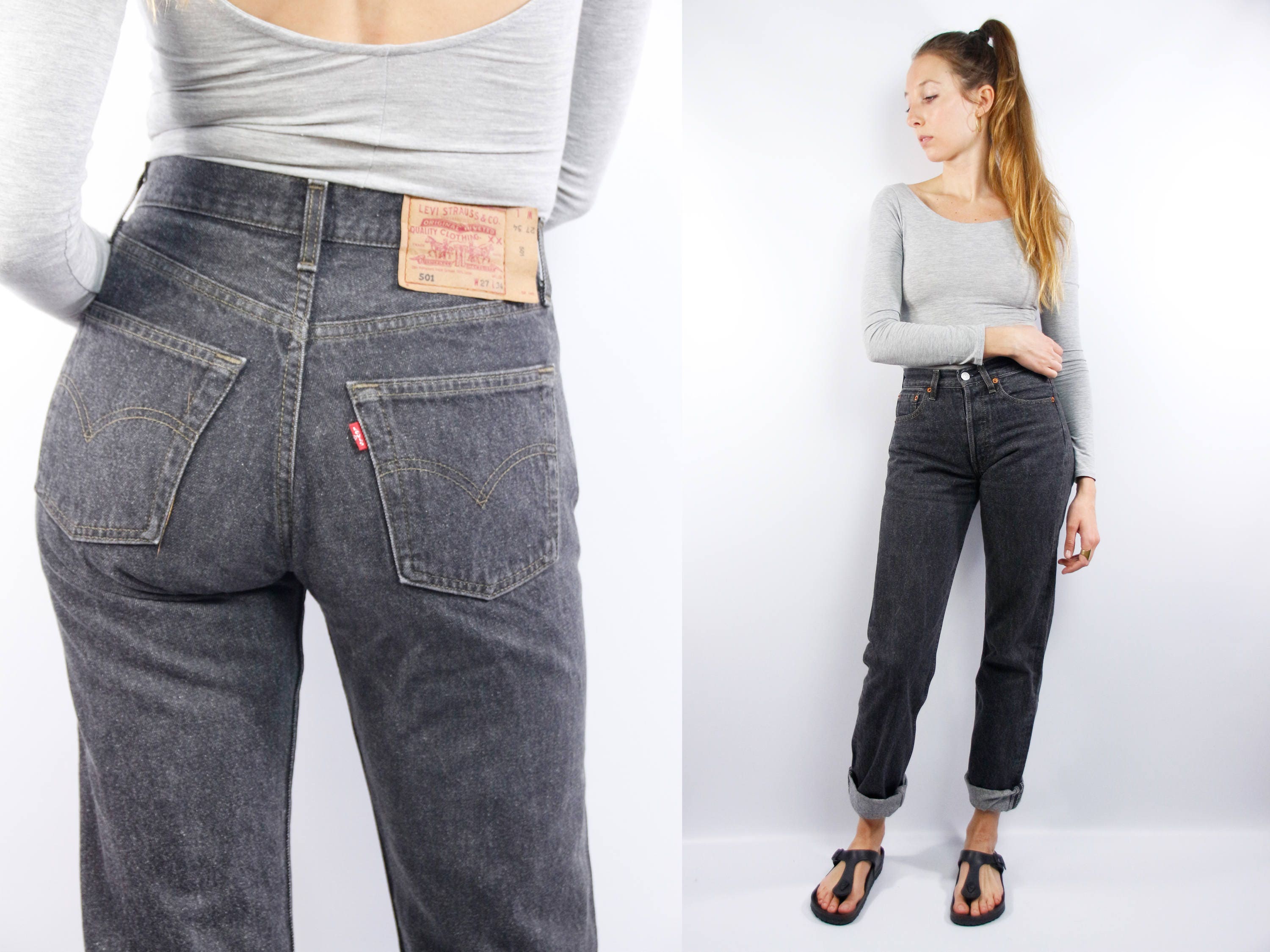 levis 501 high waist mom jeans