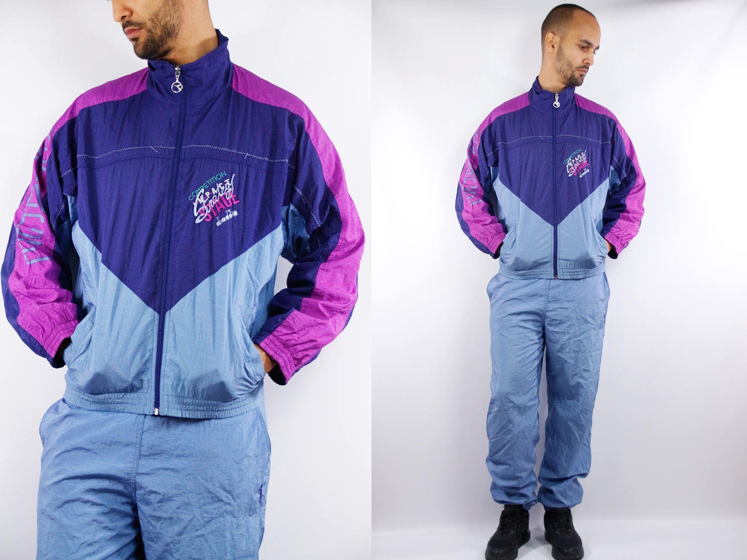 vintage diadora tracksuit