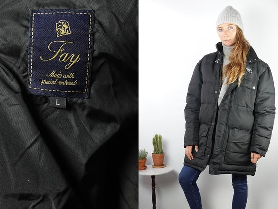 Puffer Jacket Down Jacket Fay Puffer Jacket 90s Pu
