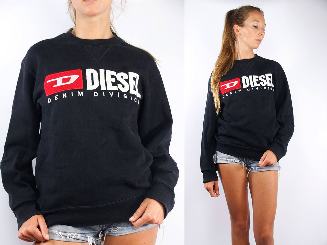 diesel logo sweatshirt