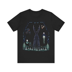 Hollow Knight Graphic Tee: Retro Video Game Shirt
