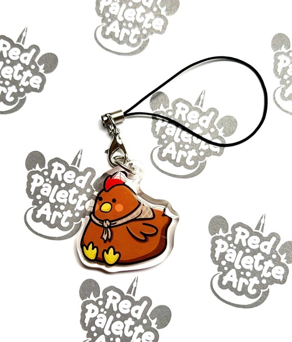 Cozy Chicken High Quality Epoxy Charm Il_570xn