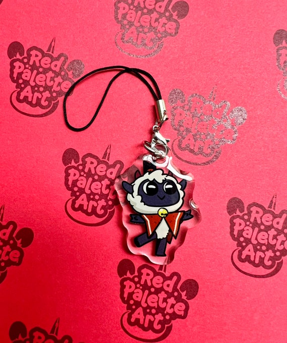 Cult of the Lamb High Quality Epoxy Charm Il_570xn