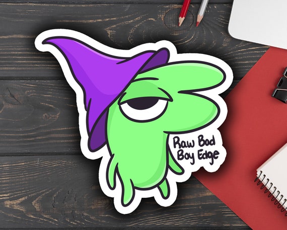 Bad Boy Glep (Smiling Friends) Vinyl Sticker Il_570xn
