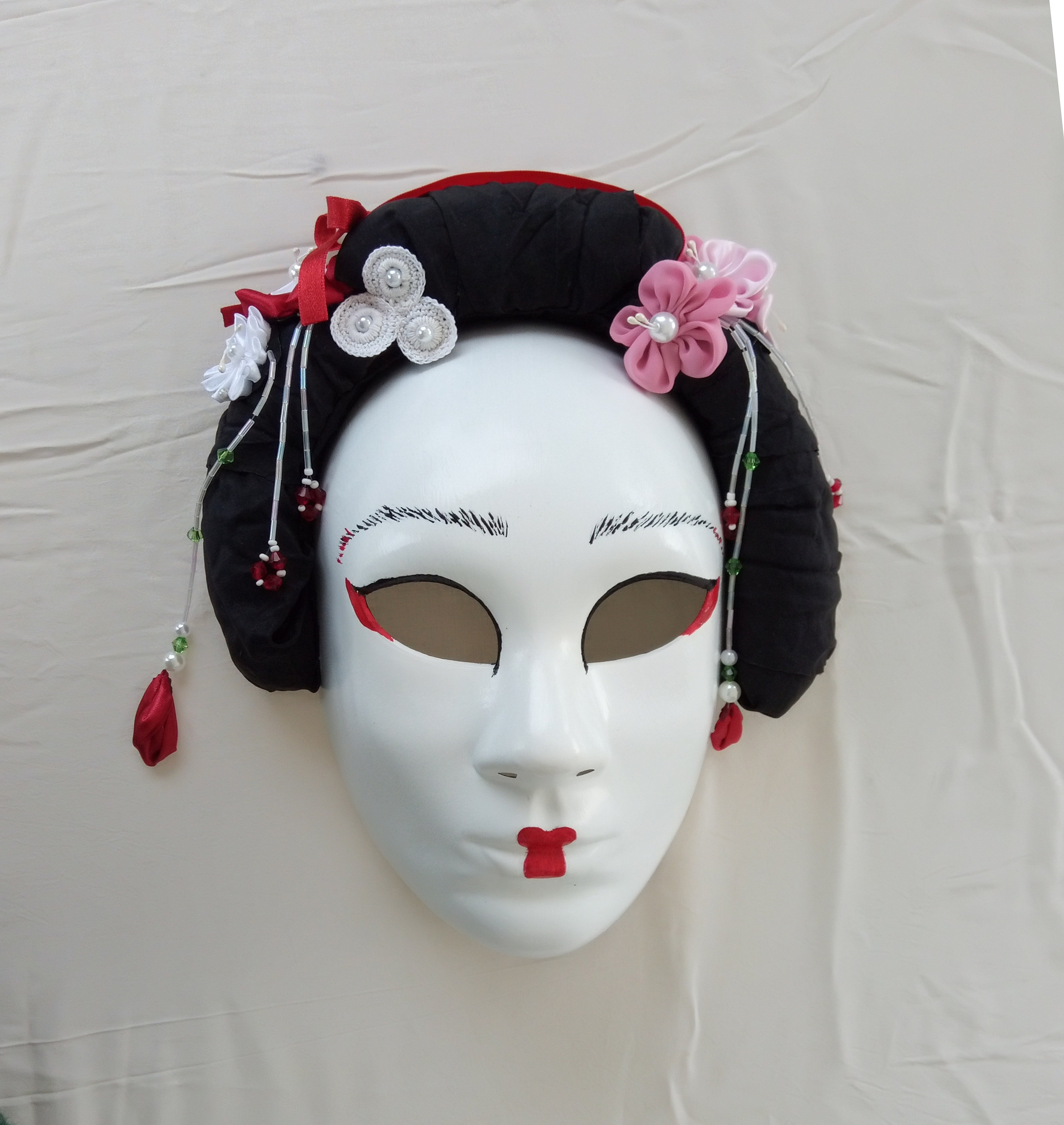 Masquerade Mask Mask Geisha Mask Maiko Mask - Etsy Norway