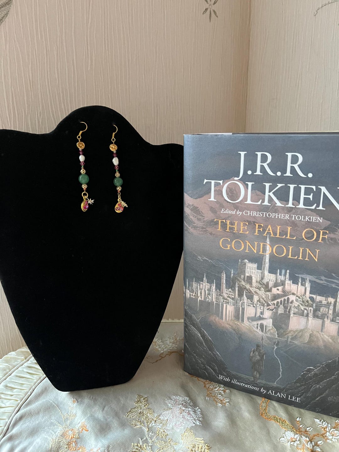 The Hidden City of Gondolin Drop Earrings - Etsy