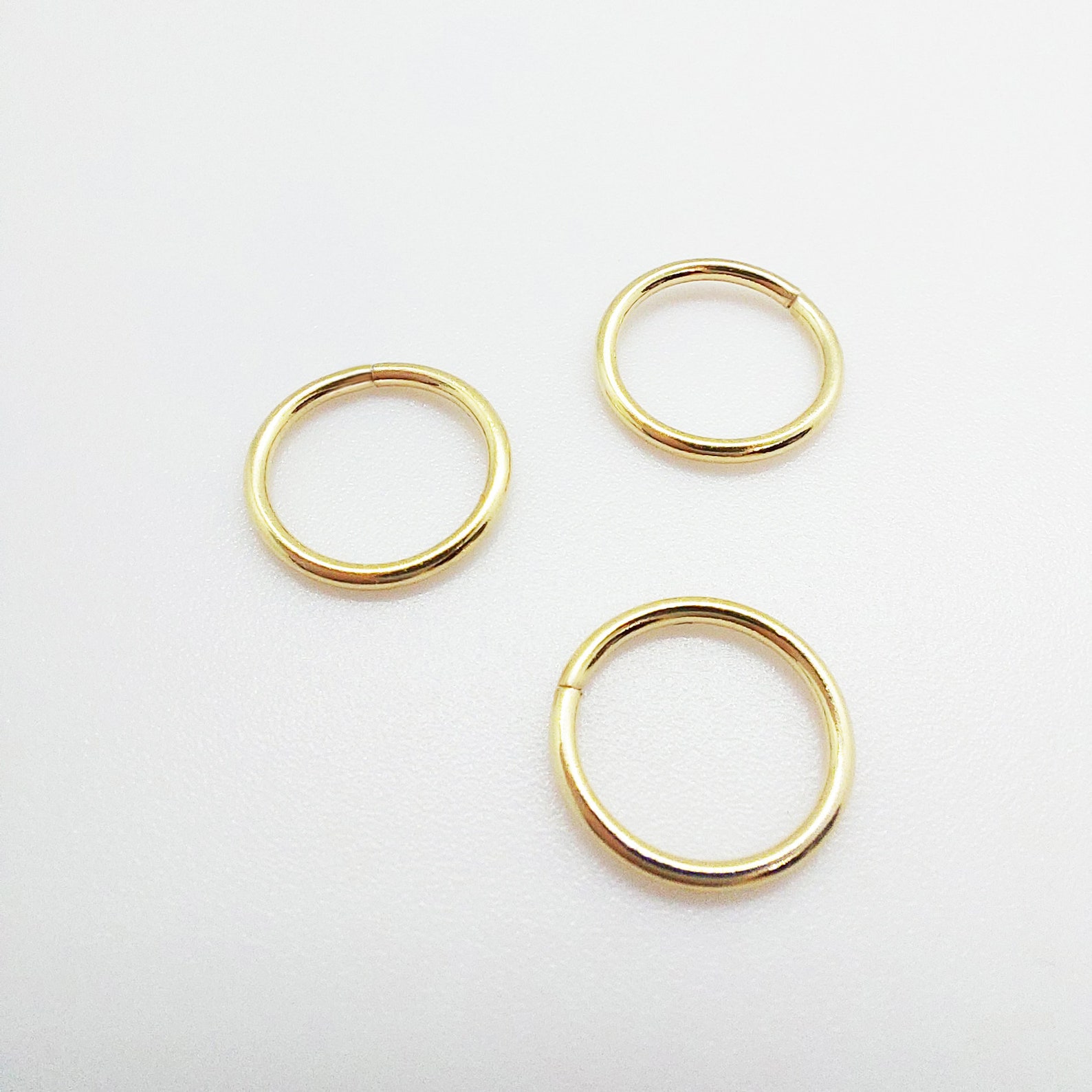 Real Lip Ring Gold Filled Lip Ring Gold Cartilage Hoops Etsy