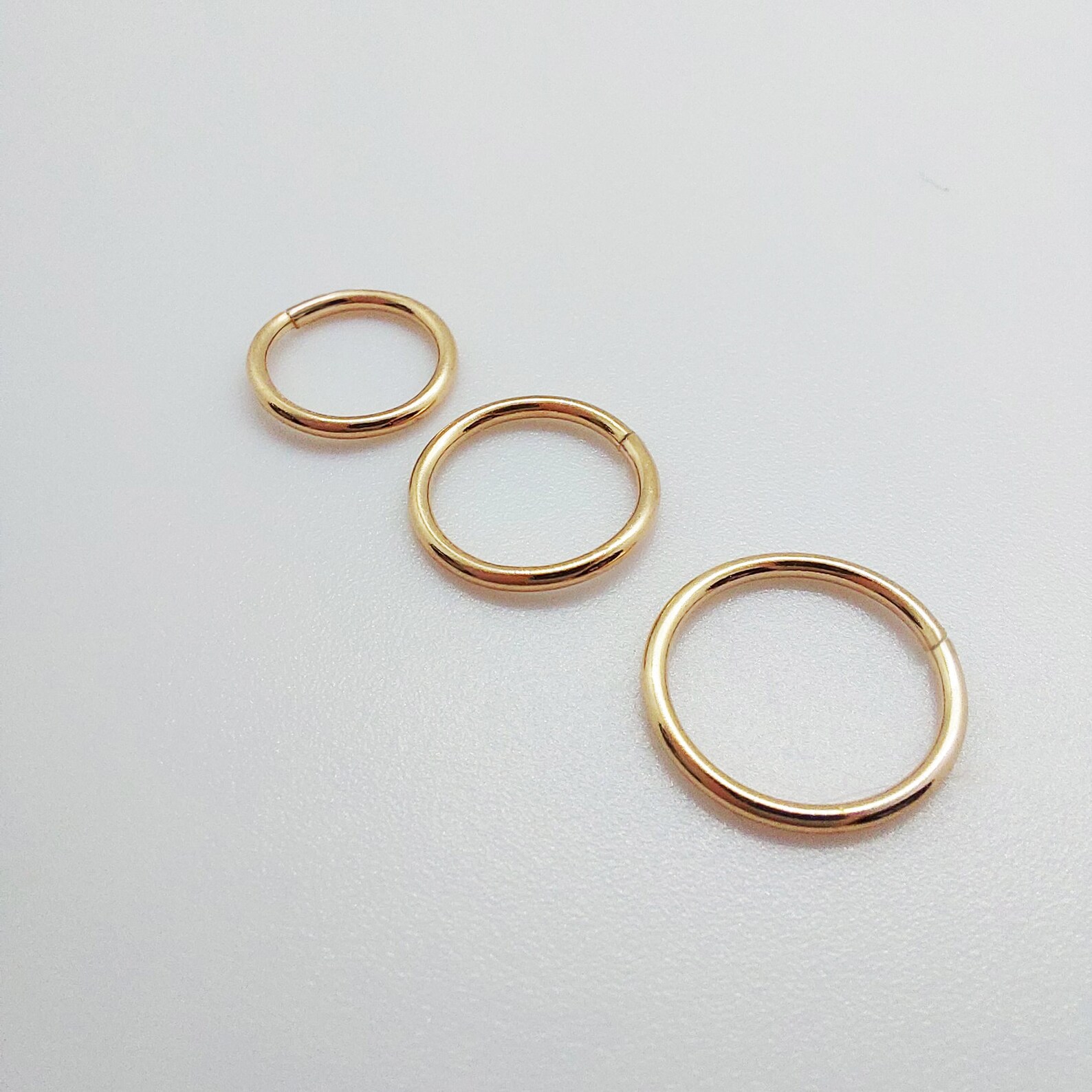 Mens Nose Ring, Gold Filled Nose Ring, Gold Cartilage Hoops, Hugger — free download