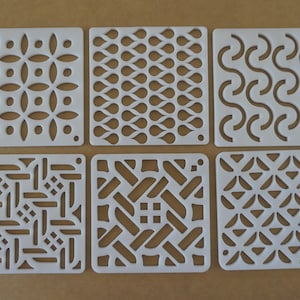 Kaleidoscope Pull Through Soap Tool Technique disc for Square 2.75" Dairy Carton Container Molds Side Mount Soap Making - Pick one