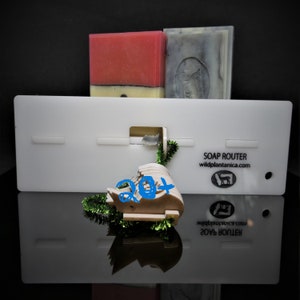 SOAP Beveller ROUTER Kantenschneidwerkzeug - 22 dekorative Designs - Links- oder Rechtshänder 13 cm Oberflächenbett Schnell und einfach - Schneiden, Fase, Kanten Handwerker