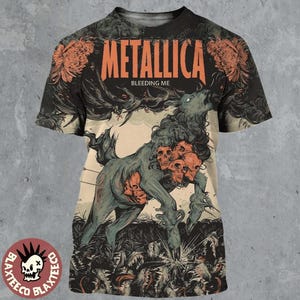 Metallica Bleeding MeLoad Remastered Celebrate The Wolf Art 2025