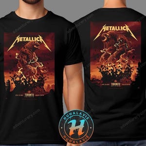 Metallica M72 Toronto Ontario volle Show heute Abend Shirt