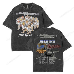 Schickes Vintage 2000 Metallica Summer Sanitarium Tour Shirt 2025