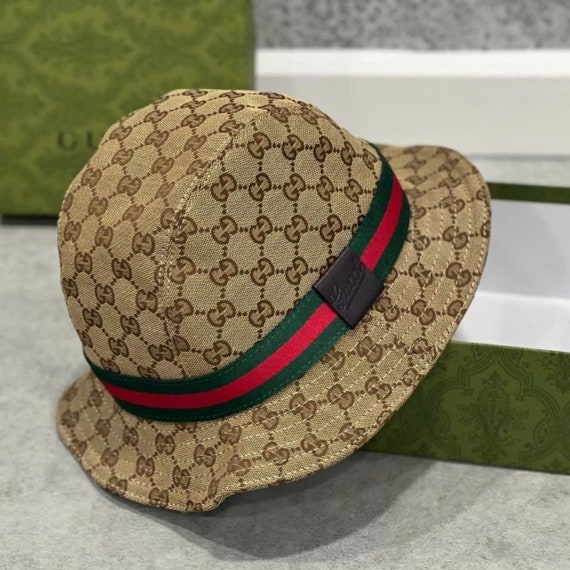 Reversible bucket hat, Fashion Luxury Hat, Vintag… - image 3