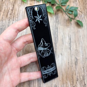 Stampo silicone flessibile segnalibro carta tarocco "The Magician" designed Angenia Creations