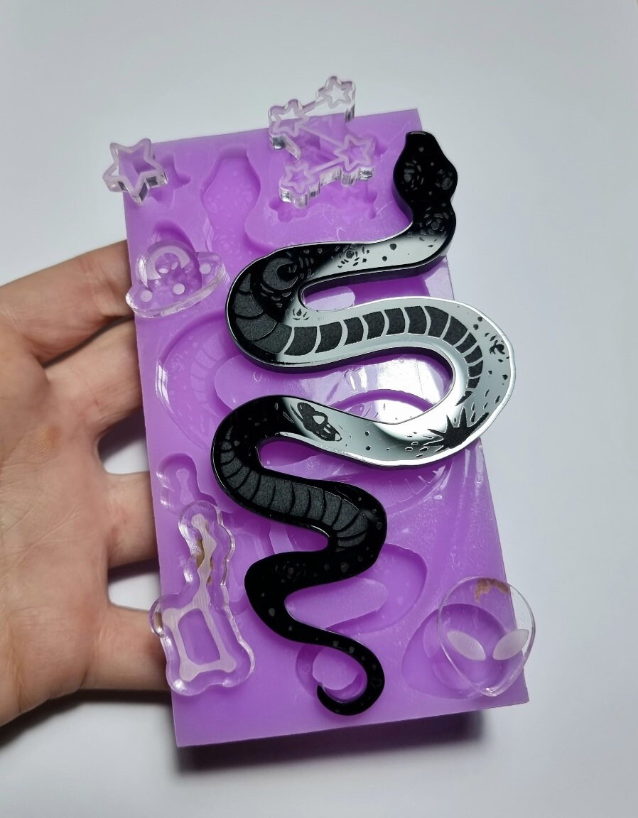 Snake Cake Silicone Mold Fondant Resin Mold Birthday Cake - Temu