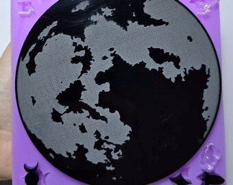 Stampo silicone flessibile luna grande