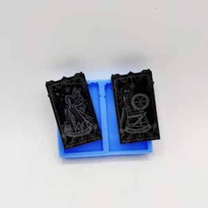 Stampo silicone flessibile 22 carte tarocchi misura piccola (Original Designs)
