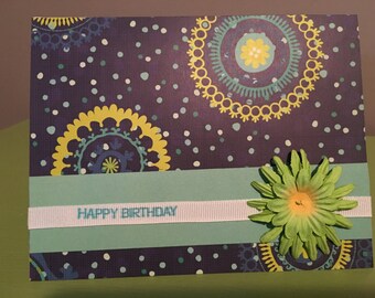 Happy Birthday circles
