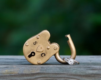 6 Year Anniversary, Iron, Customized PADLOCK &quot;Love Lock&quot; Personalized, Wedding, Anniversary, Proposal, Gift