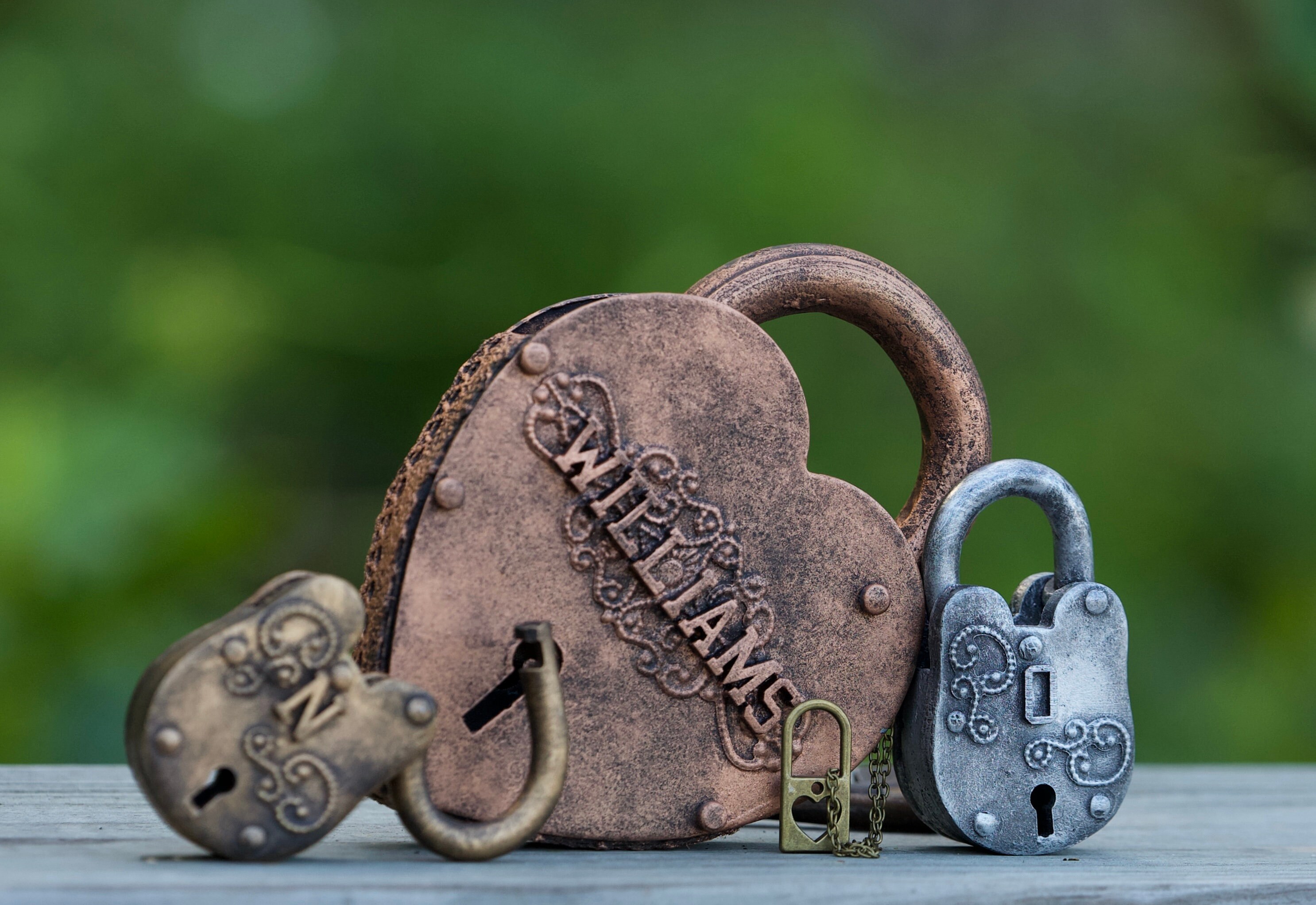 Wedding Ceremony, Customized Gift, Love Lock,Engraved Padlock