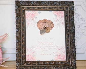Love  Lock With Photo Frame – A Keepsake Worth Holding Onto