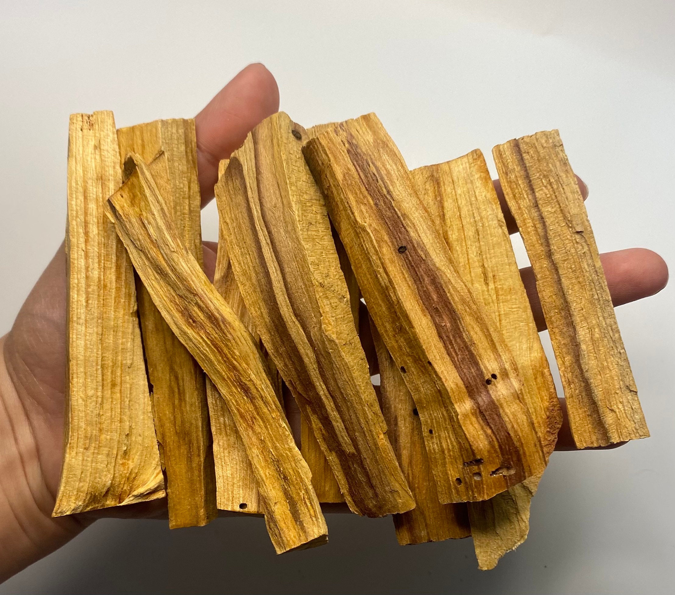 Palo Santo , Bois Sacré, Palo Péruvien, Santo, Encens , Lots de 3 Palo Santo Stick