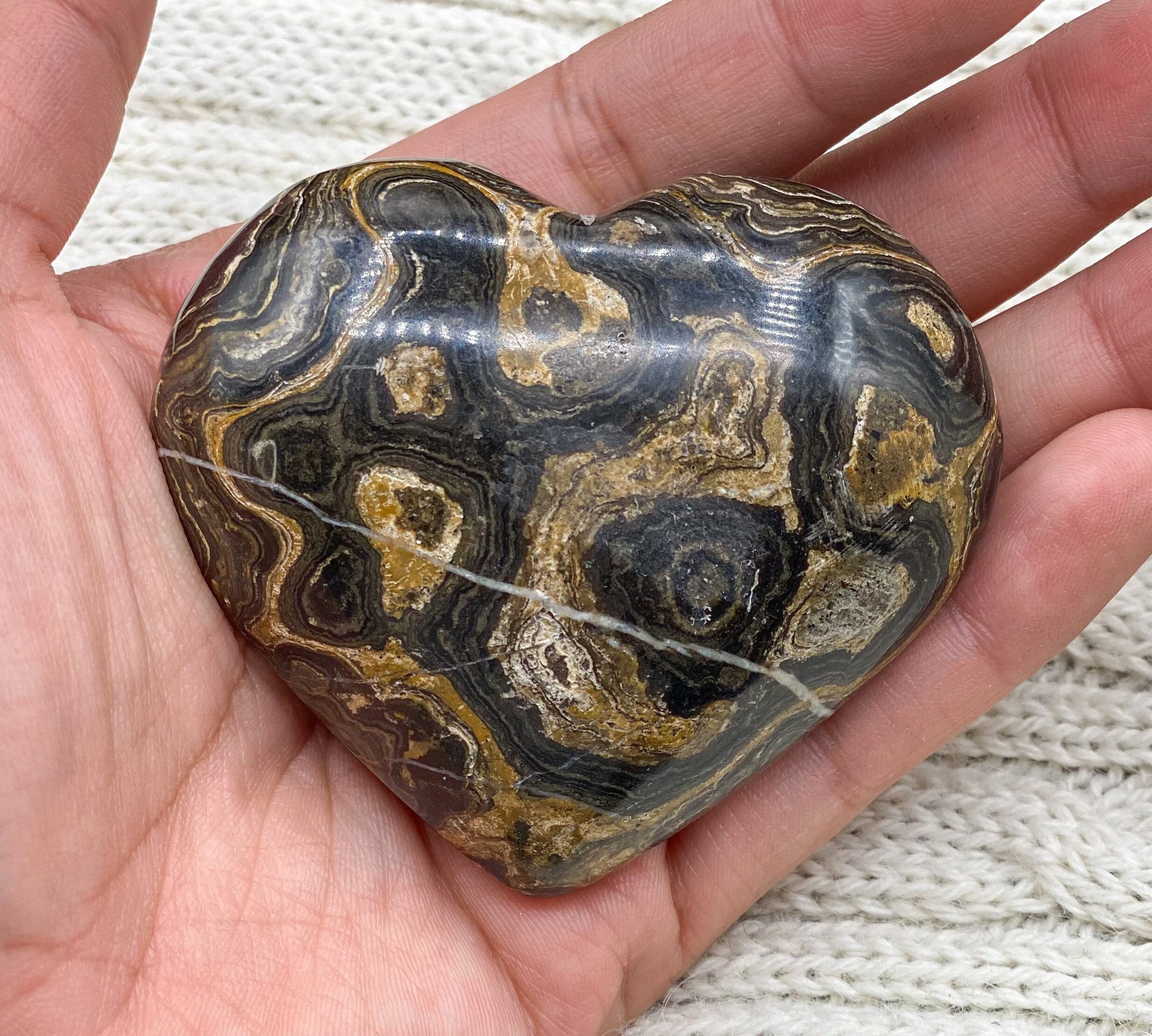 Coeur Stromatolite , Stromatolite, Coeur Mineraux, Minérale