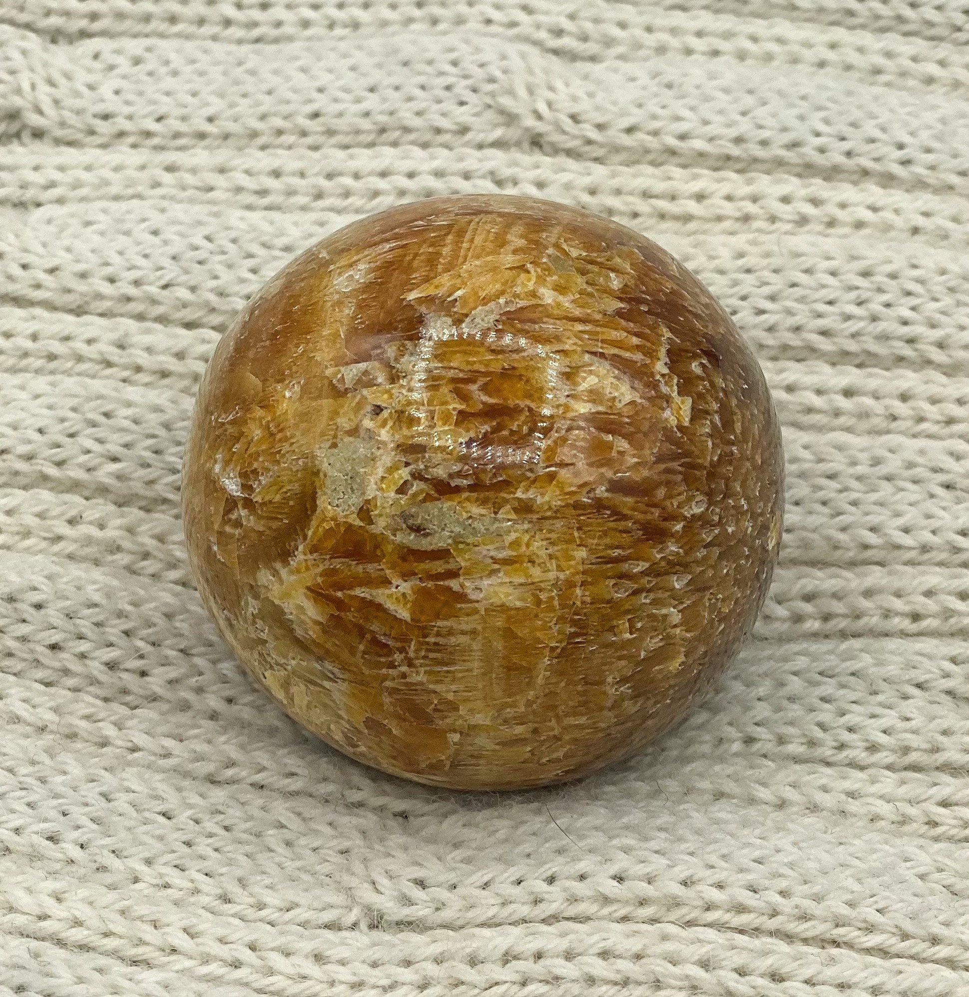 Sphère Jaspe Caramel, Caramel , Boule Mineraux,