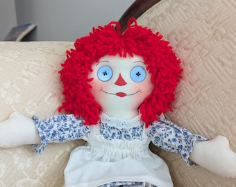 Unique Raggedy Ann/Annie/Doll/handmade/OOAK