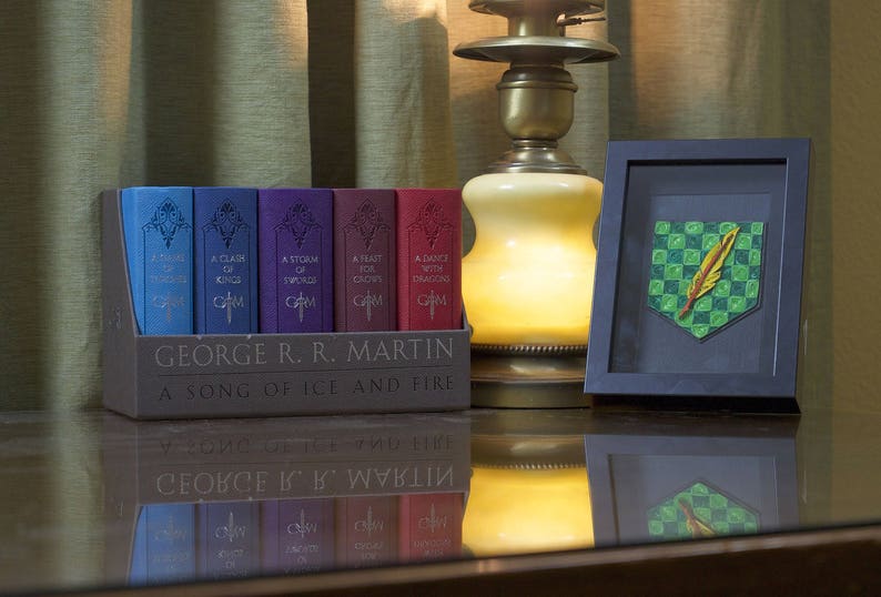 House Jordayne Green Yellow & Orange Writing Quill Sigil Etsy