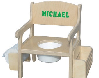 Potty With Tray Etsy