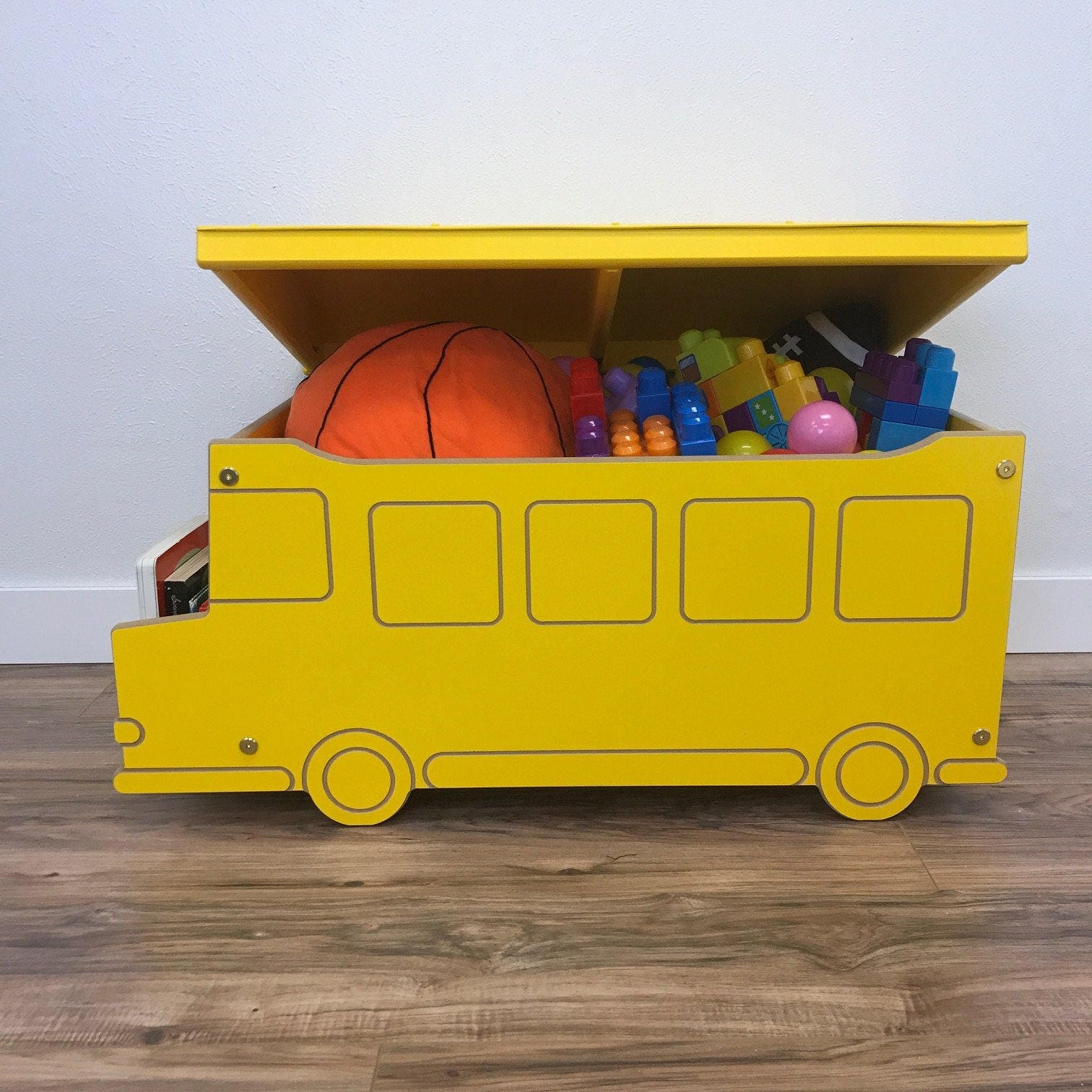 school bus toy box