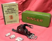 Unique German Singer 1356 Zig-Zag Low Shank Foot Attachment ZigZagger by 3FTERS