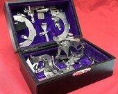 Deluxe German SINGER Attachments Set Box for 66 66k 99 99k Accessories Complete
