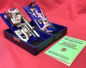 Delux SINGER Featherweight 221 222 Luxury German Attachments Set Box Accessories