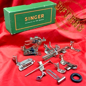 SINGER Attachments Box for 99 99K Low Shank Sewing Machines SIMANCO
