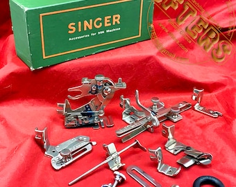 SINGER Attachments Box for 99 99K Low Shank Sewing Machines SIMANCO