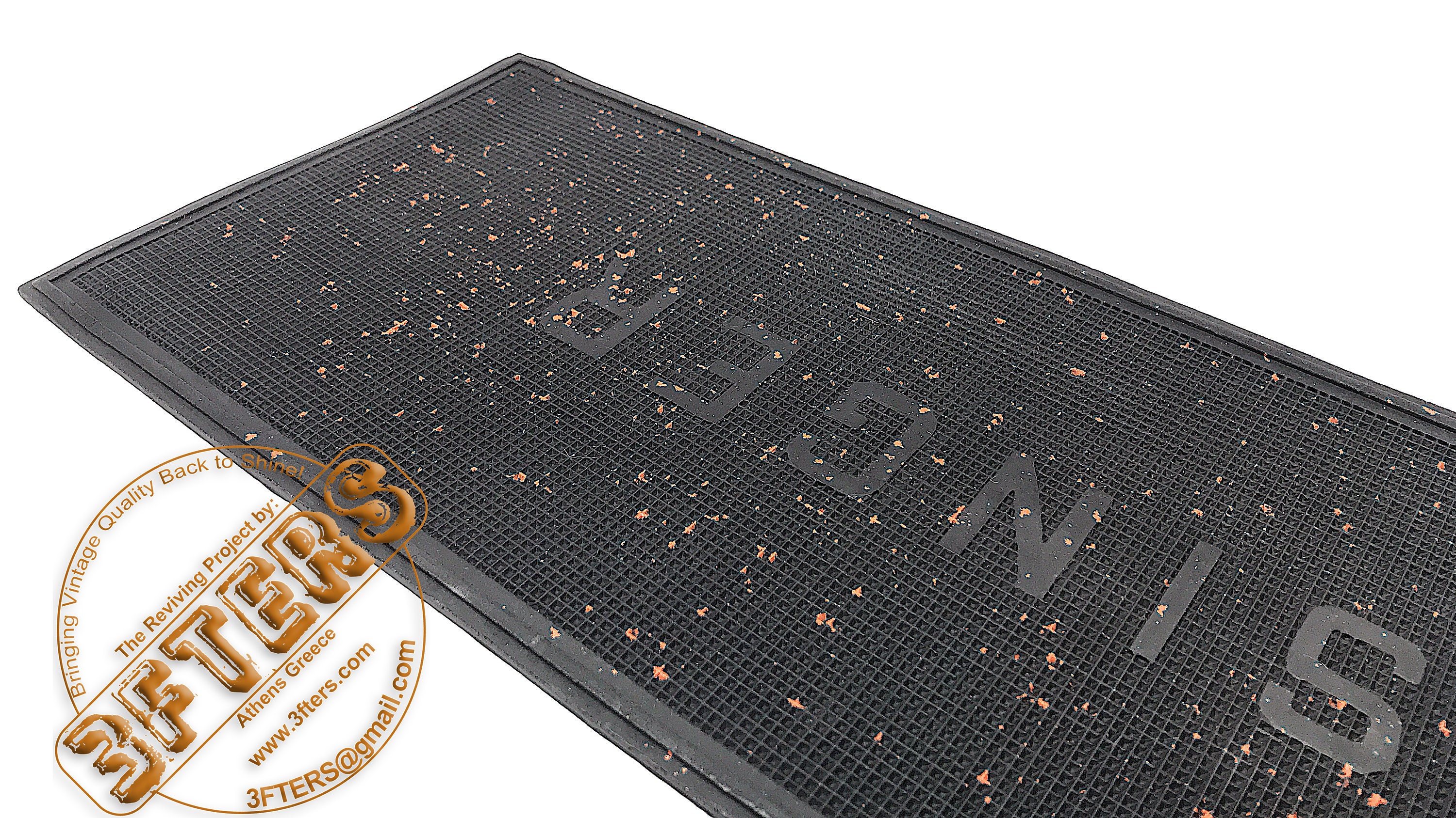 Singer Sewing Mat Vintage SINGER Sewing Machine Rubber Mats for 99 128 15 66 201 201-2 ...