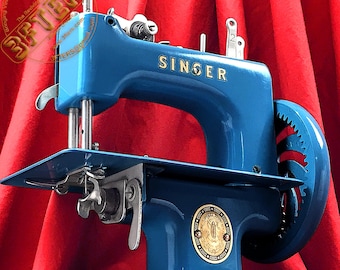 SINGER SEWHANDY 20 ブルー 子供用おもちゃミシン 20-10 3FTERS による