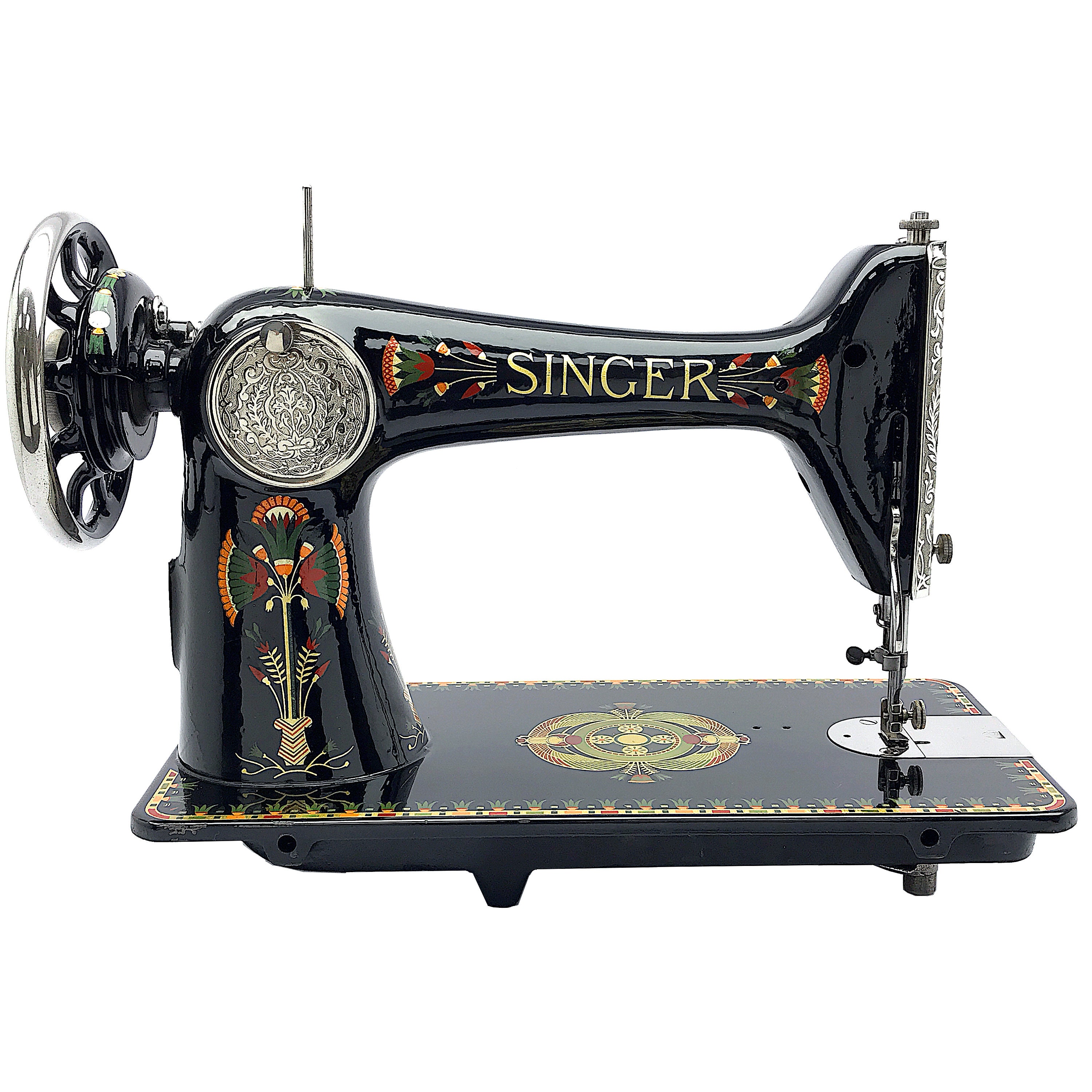 1925 SINGER 66 Lotus 66k Vtg Sewing Machine Restored & Fully Etsy