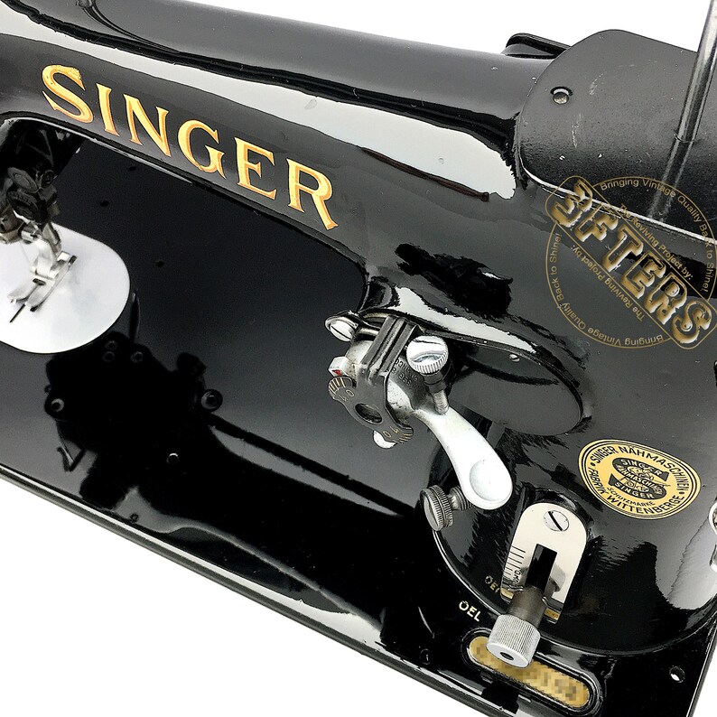 SINGER 206 Heavy Duty Zig Zag Sewing Machine Restored Serviced by ...