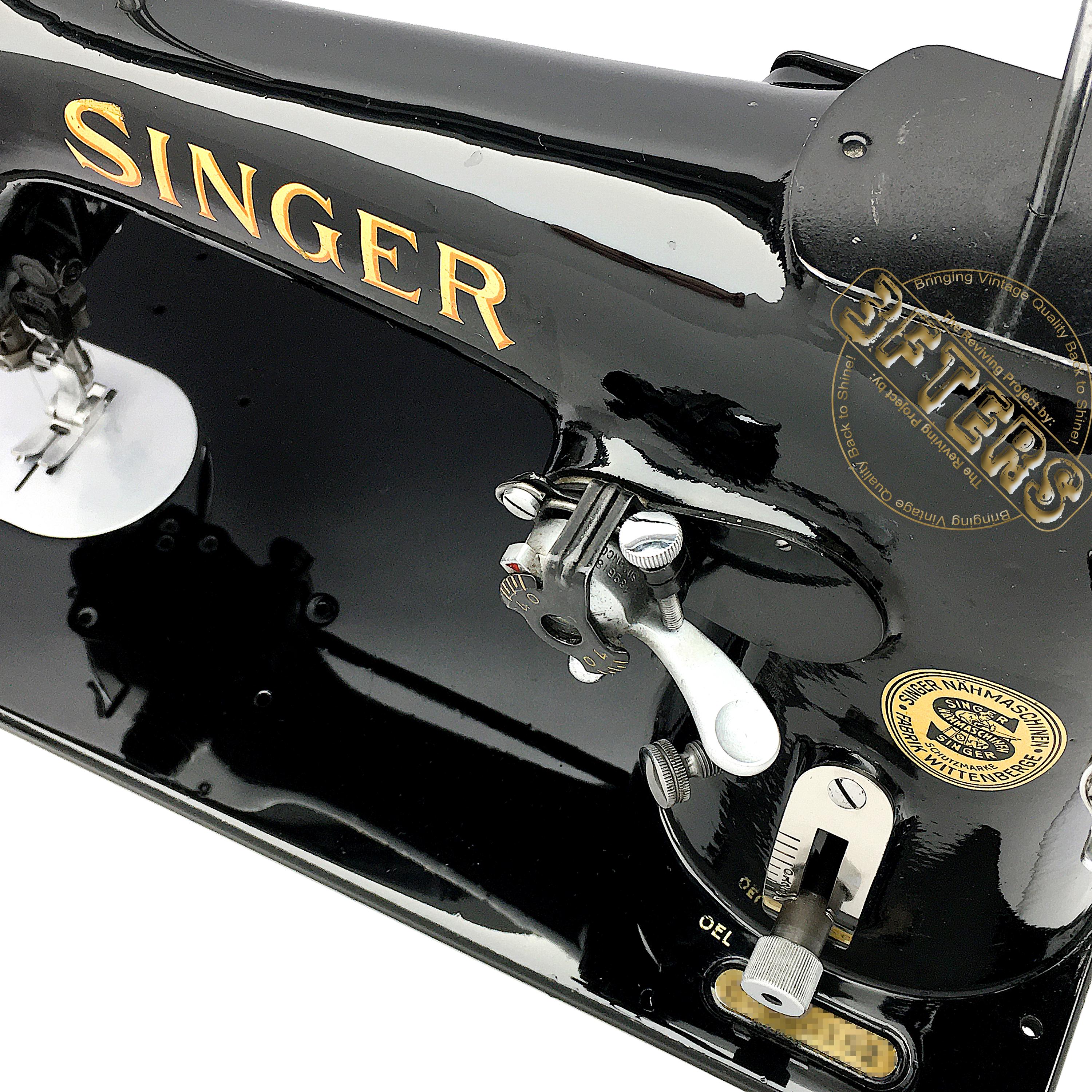 SINGER 206 Heavy Duty Zig Zag Sewing Machine Restored Serviced by ...