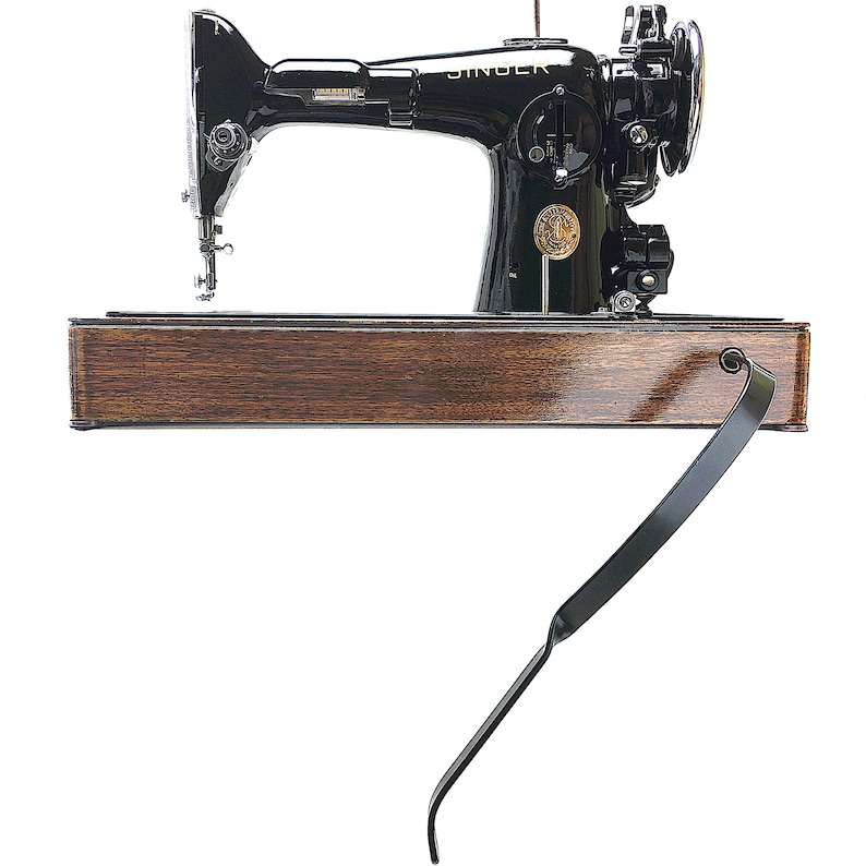 SINGER Sewing Machine wooden Base & Knee Lever Controller for | Etsy