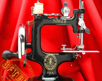 SUPERBE ANCIENNE MACHINE A COUDRE SINGER EN FONTE XIXe COUTURE DECORATION EUR 49,00 - PicClick FR