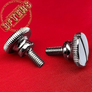 Vite a testa zigrinata per piedini per macchine da cucire vintage SINGER Piedino premistoffa PFAFF BERNINA
